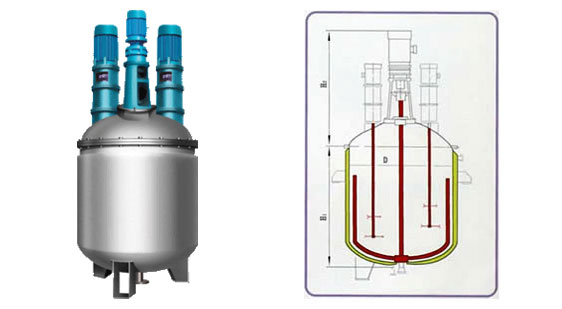 多功能反应釜结构图